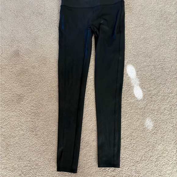 SPANX Pants - SPANX Faux leather Black Leggings